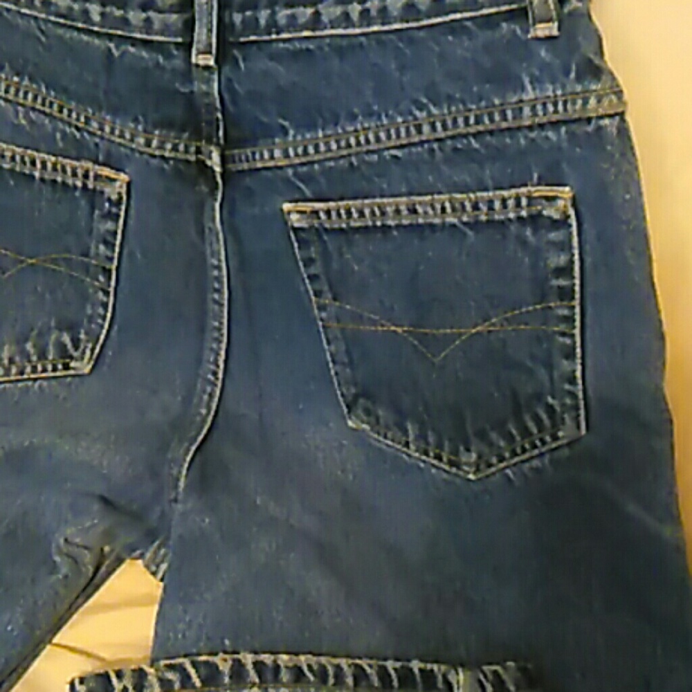 Womens ANCHOR BLUE Jeans Boot cut 13/14 classic basic Cotton - Picture 3 of 14